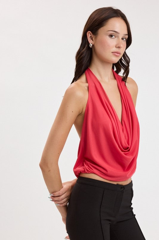 Marcelline Halter Top