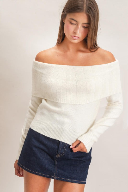 Lotus Sweater -Cream