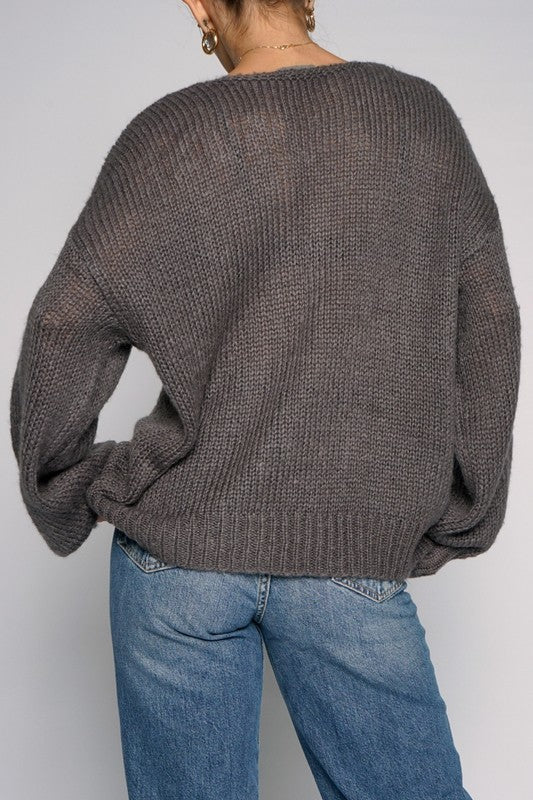 Folley Tie Sweater