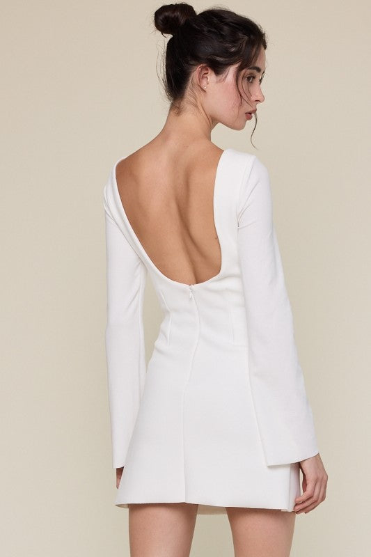 Pipa Open Back Dress