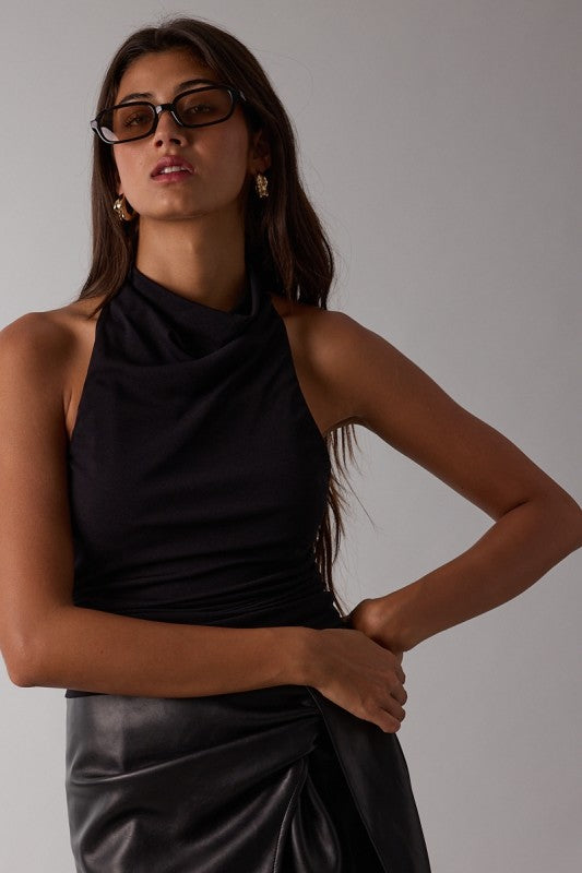 Bryson Open Back Halter Top