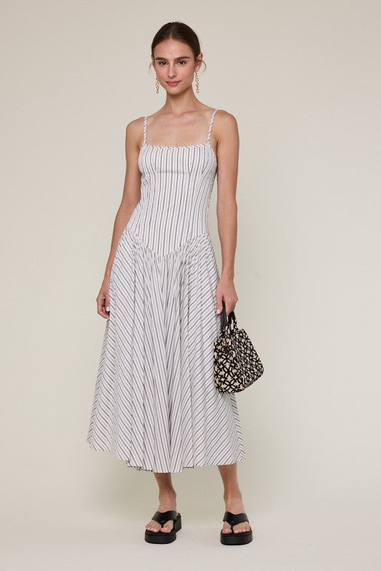 Bilma Striped Maxi Dress
