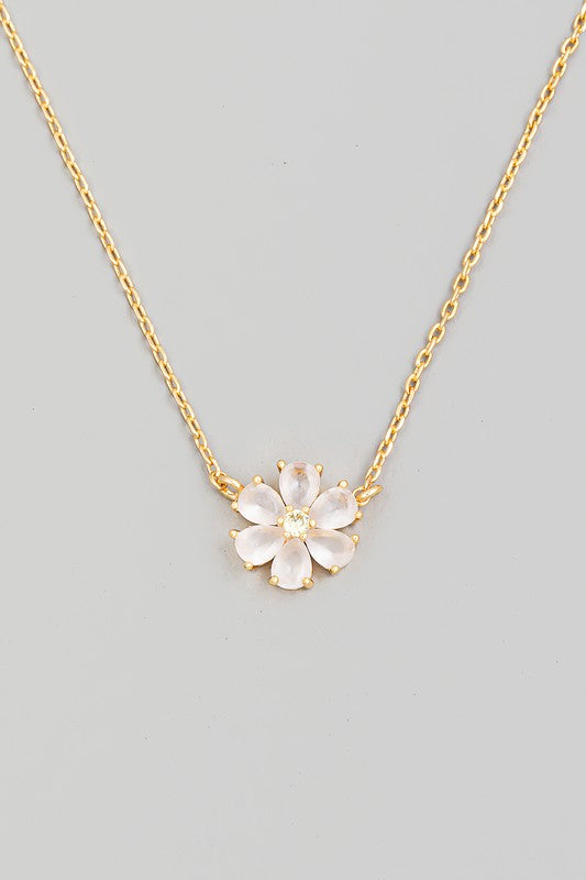 Nina Necklace - Clear